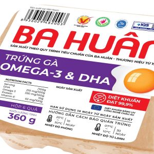Trứng gà Omega-3 & DHA