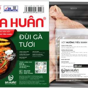 Đùi gà nướng tiêu xanh