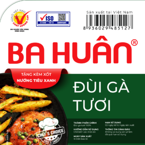 Đùi gà nướng tiêu xanh