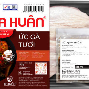 Chicken breast roasted with five spices