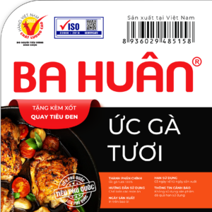 Ức gà quay tiêu đen