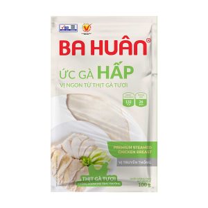 Ức gà hấp ăn liền