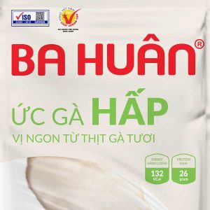 Ức gà hấp ăn liền