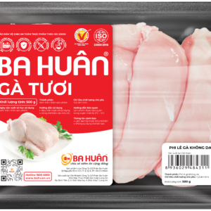 Phi lê gà không da