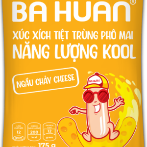Xúc xích tiệt trùng Phô mai năng lượng Kool – Ngầu chảy cheese