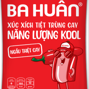 Xúc xích tiệt trùng Cay năng lượng Kool – Ngầu thiệt cay