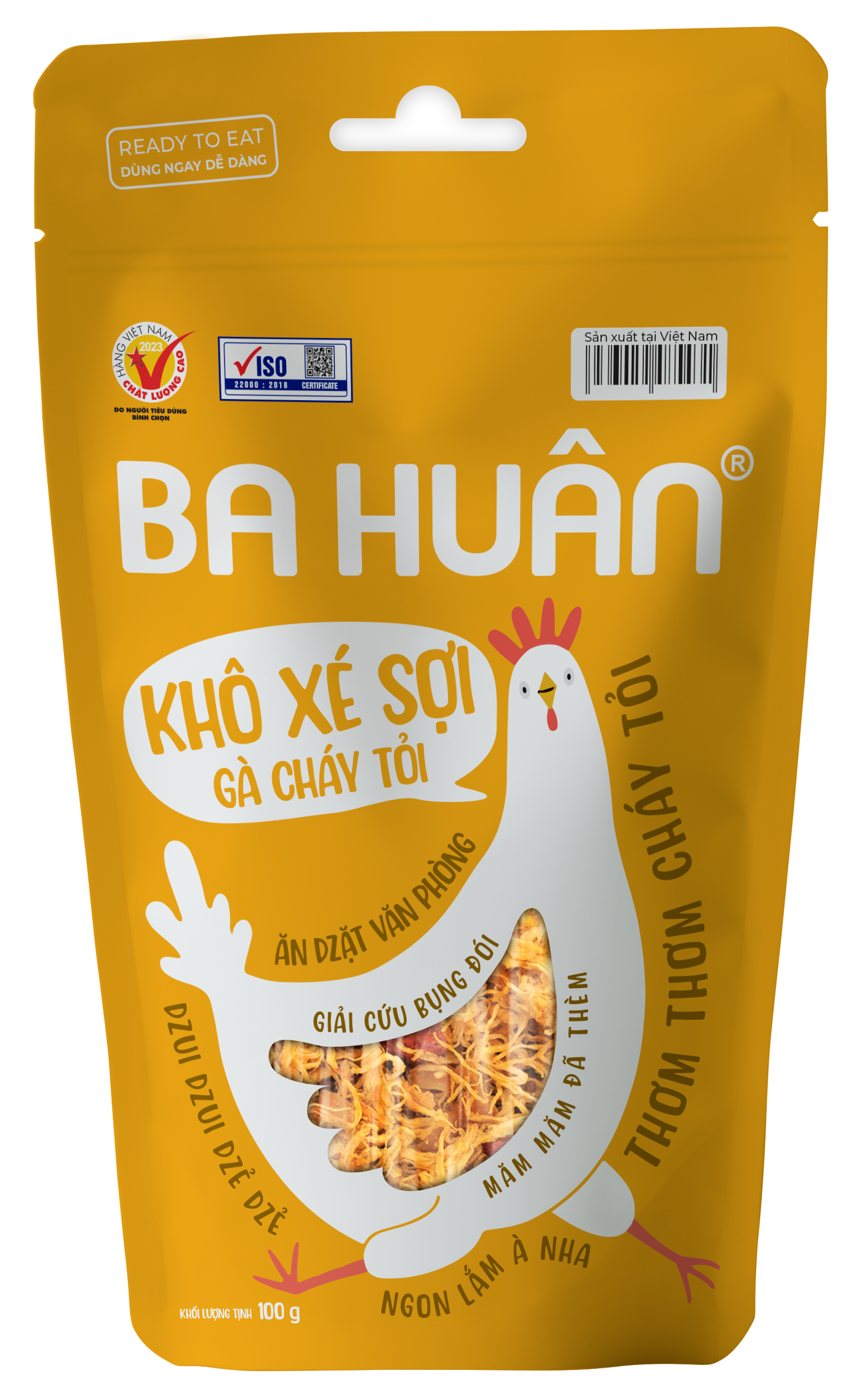 Kho ga chay toi_Mockup 100g_Mat truoc