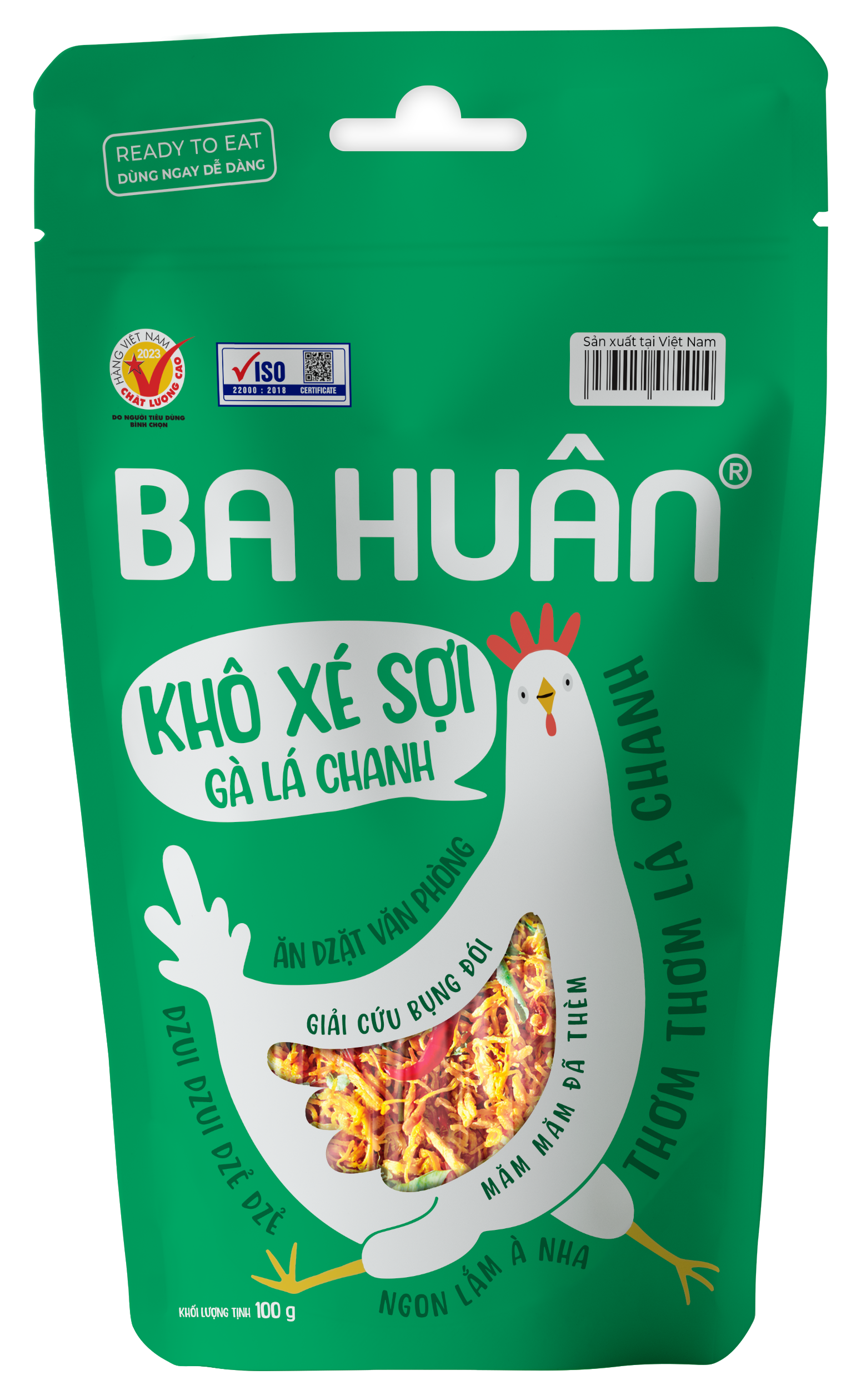 Kho ga la chanh_Mockup 100g_Mat truoc