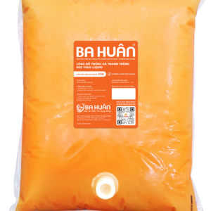 Lòng đỏ trứng gà thanh trùng